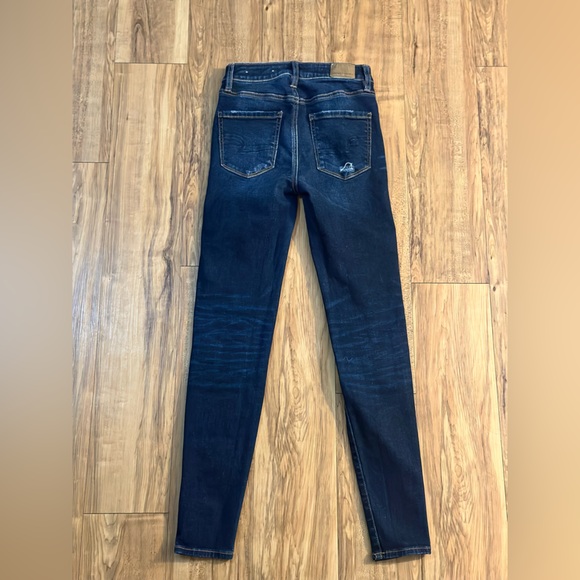 Distressed American Eagle jeans. - Picture 2 of 3
